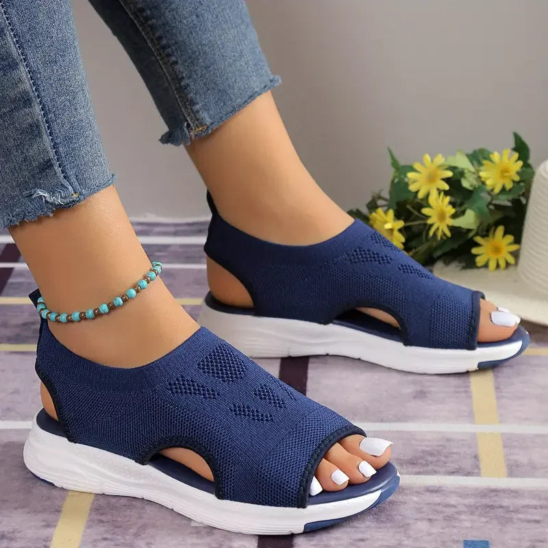 Levoire | Sandales Sport Femmes Bleu Marine