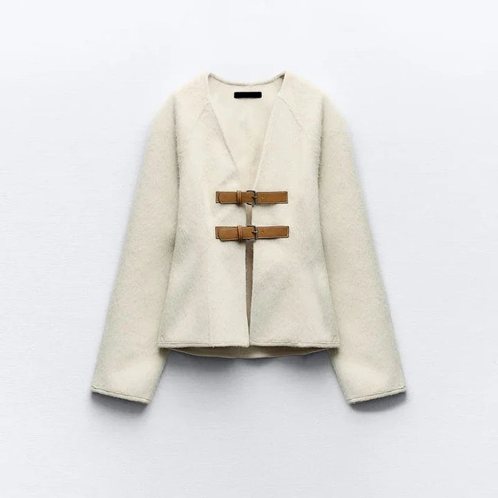 Levoire | Chic Boucle Coat For Cool Seasons