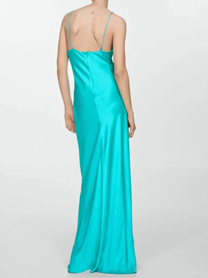 Levoire | Bleu Ringhohl Dos Nu Maxi Robe