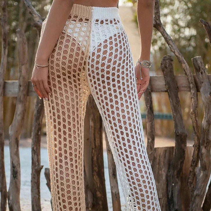 Levoire | Pantalon Taille Haute Tricoté