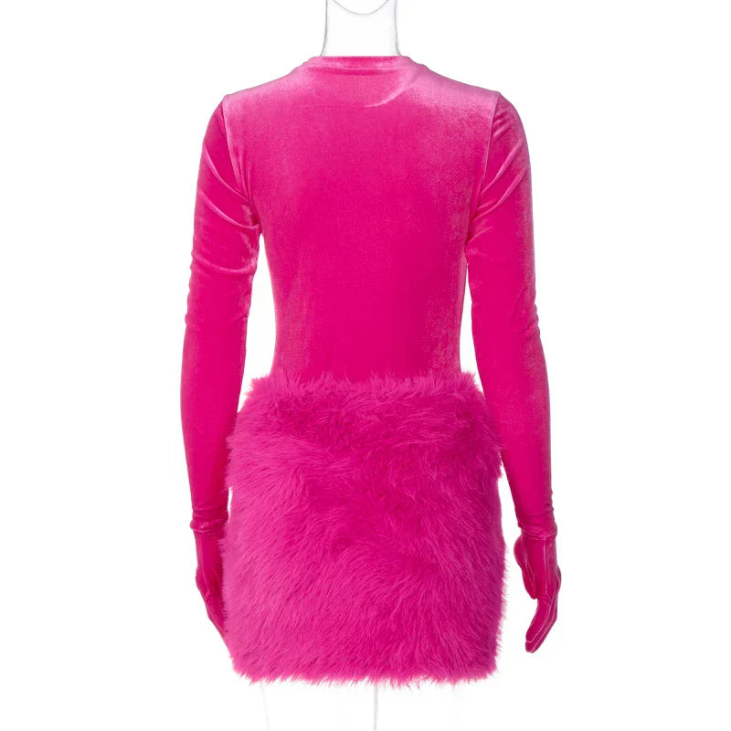 Levoire | Velours Manches Longues Gants Simples