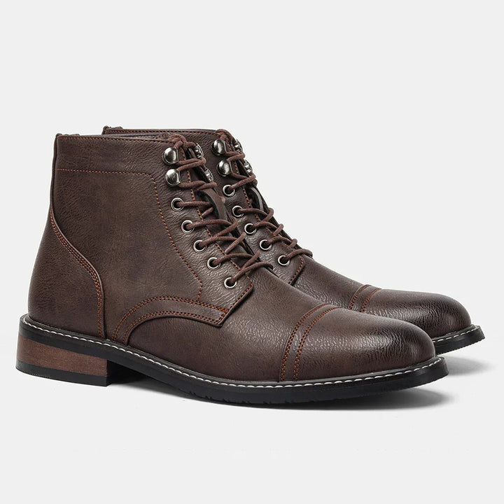 Levoire | Derby Chaussures de récolte de raisin à tige pointue