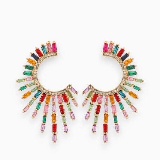 Levoire | Bunte Boucles D'Oreilles Funk Soleil