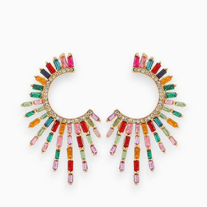Levoire | Bunte Boucles D'Oreilles Funk Soleil