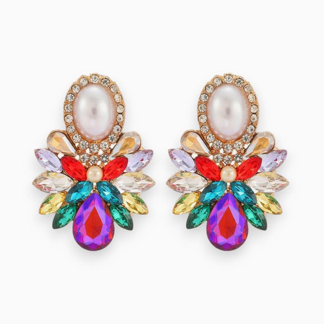 Levoire | Bunte Boucles D'Oreilles Funk Perle