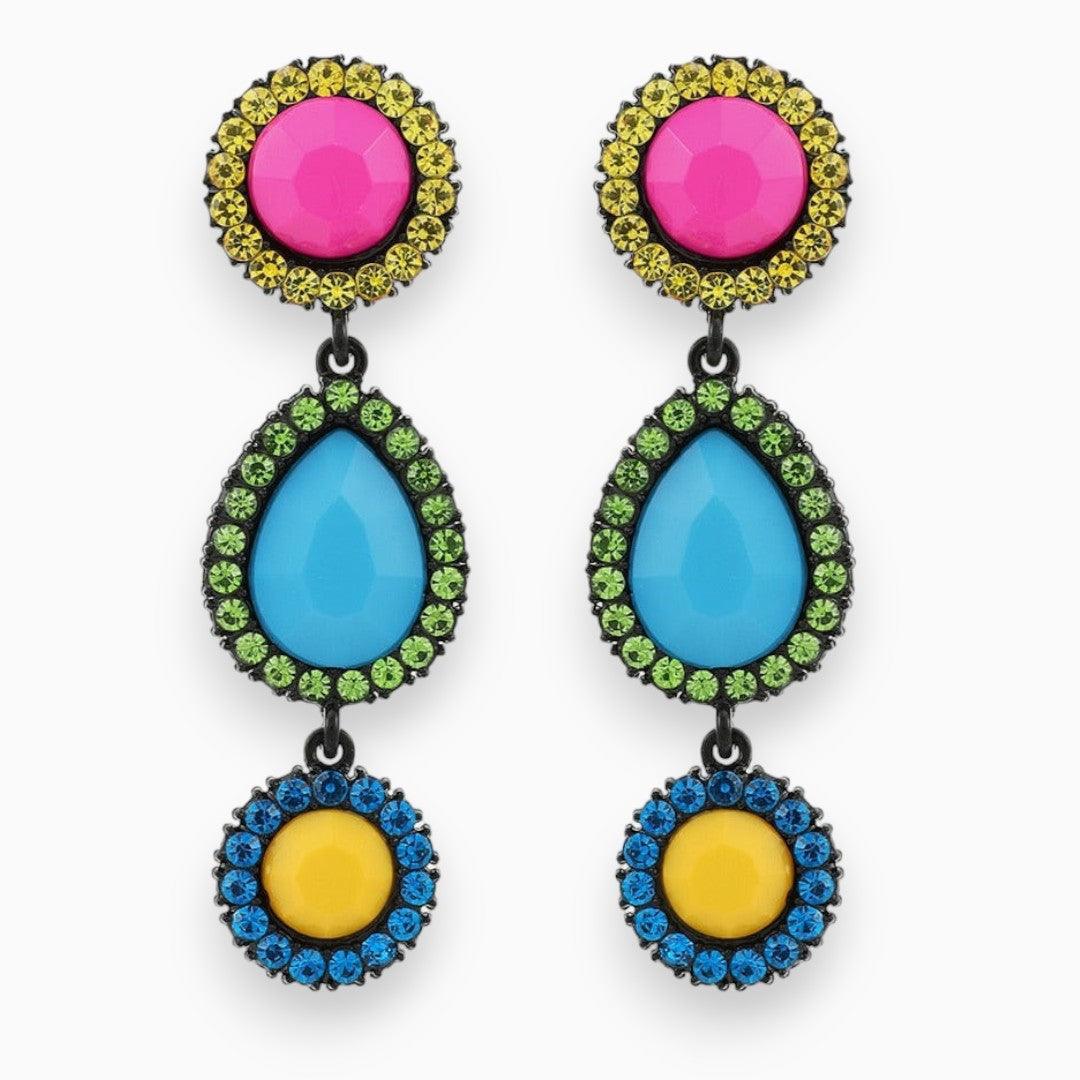 Levoire | Bunte Boucles D'Oreilles Funk Kreis-Toujours