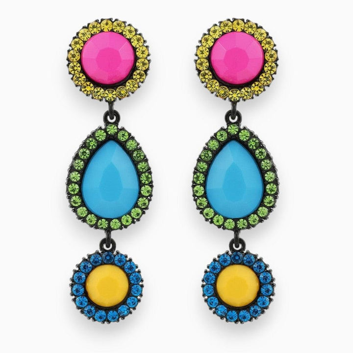 Levoire | Bunte Boucles D'Oreilles Funk Kreis-Toujours