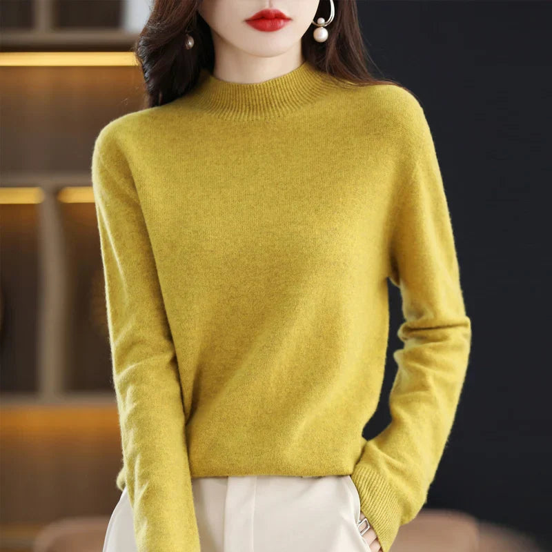 Levoire | Pull élégant Jaune