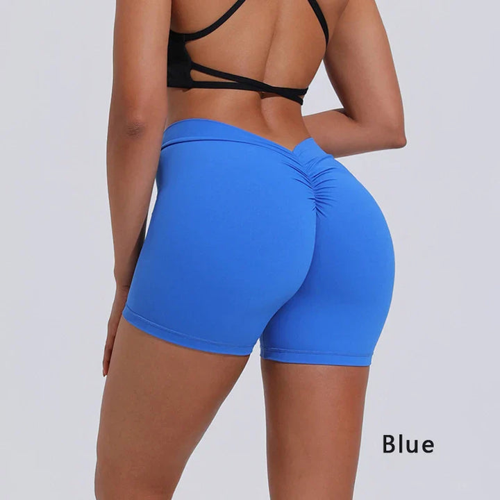Levoire | Short Yoga V-Dos Bleu