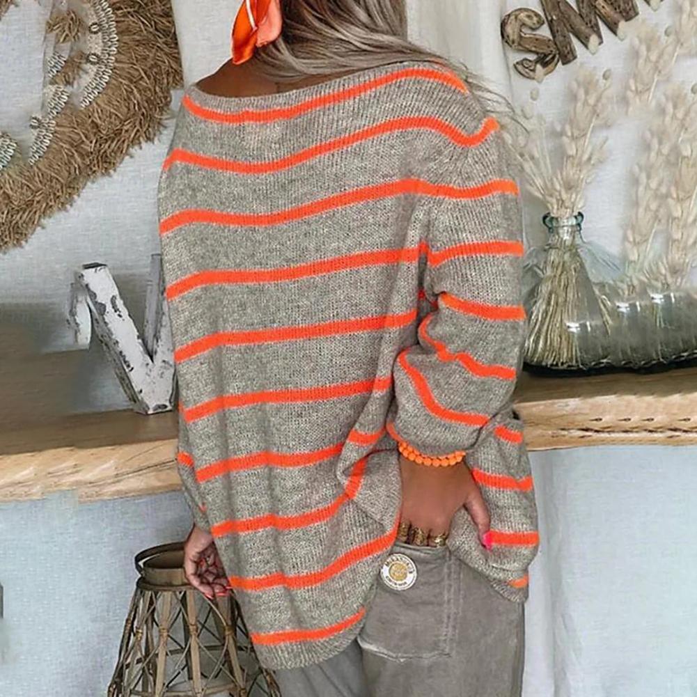 Levoire | Pull À Rayures À La Mode Pour Femmes