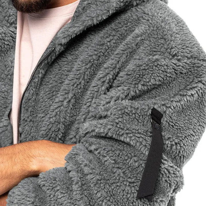 Levoire | Veste Sherpa en velours