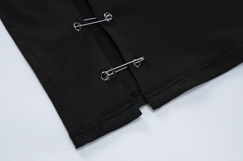 Levoire | Une Épaule Mini Robe Sans Manches