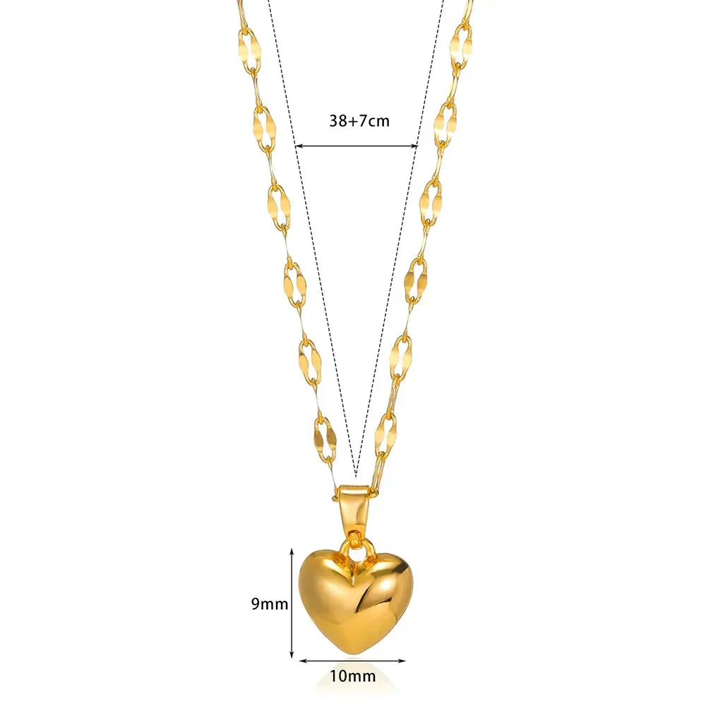 Levoire | Collier Cœur En Inox Femme 2024