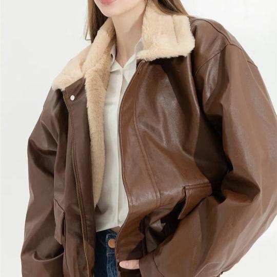 Levoire | Veste Longue À Manches Froides Remplie De Fourrure Avec Poches