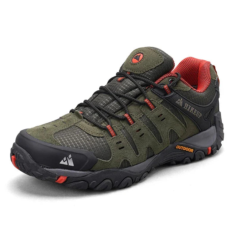 Levoire | Basse Chaussures De Randonnée Imperméables Avec Semelle Stable Pour Hommes Vert
