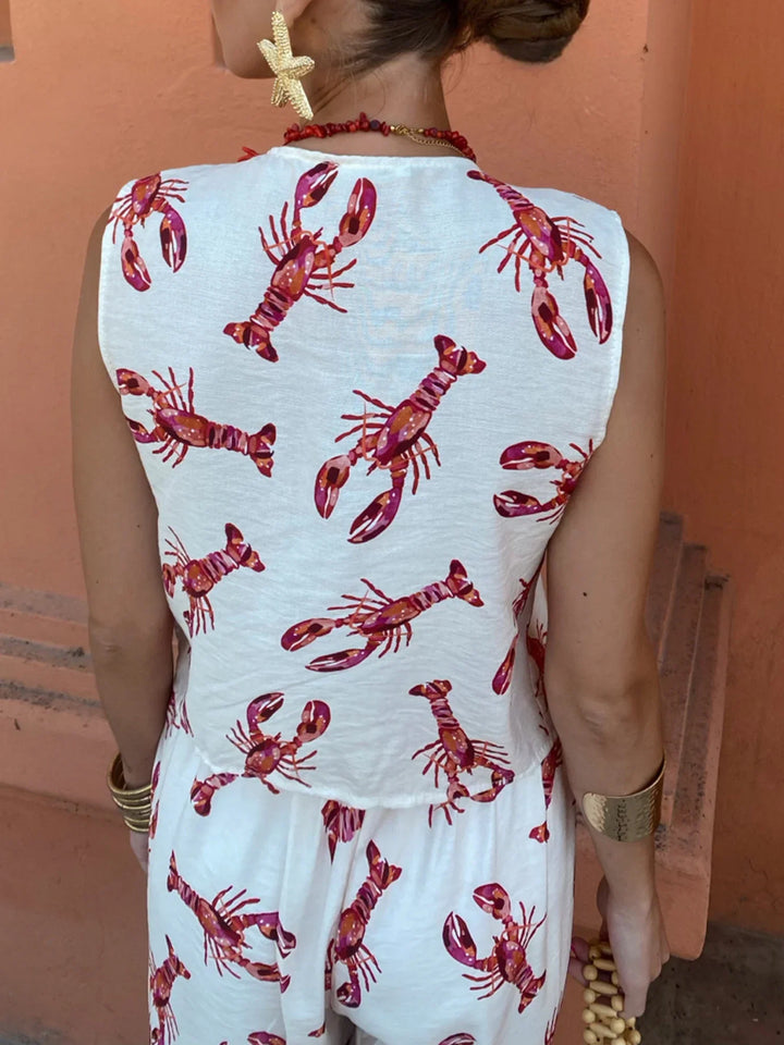 Levoire | Haut Et Pantalon À Motifs Marins