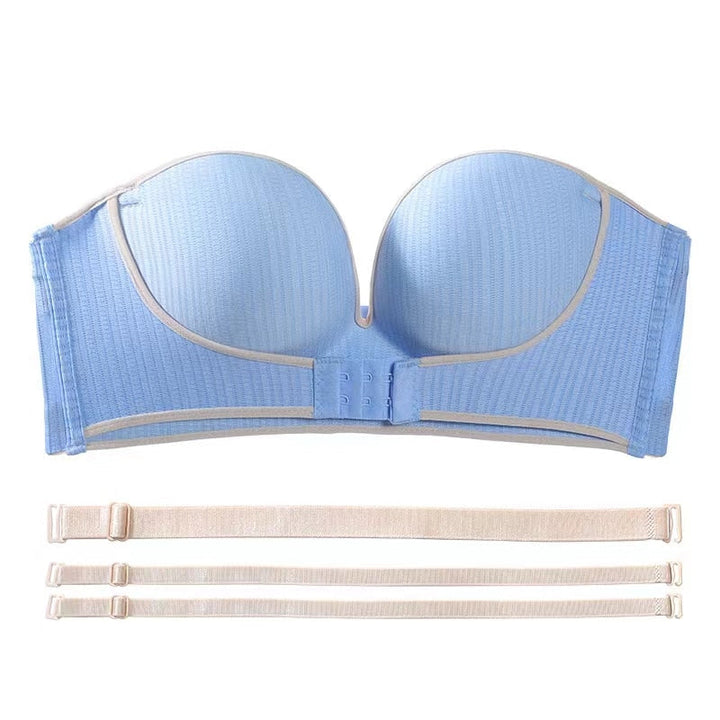 Levoire | Push-Up-Soutien-Gorge Avec Fermeture Avant Bleu
