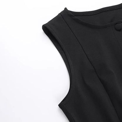 Levoire | Élégante robe mini boutonnée