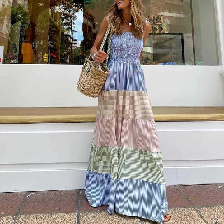 Levoire | Robe Maxi Bohème Bleu