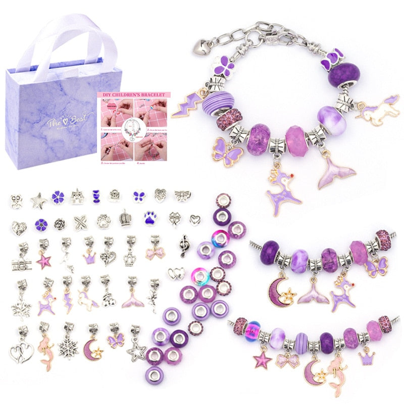 Levoire | DIY Bracelet Set Violet