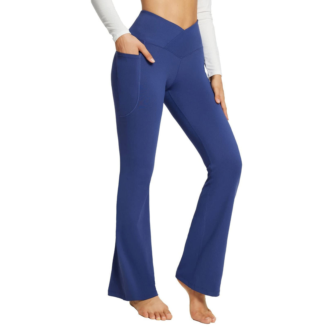 Levoire | Pantalon De Yoga Bleu