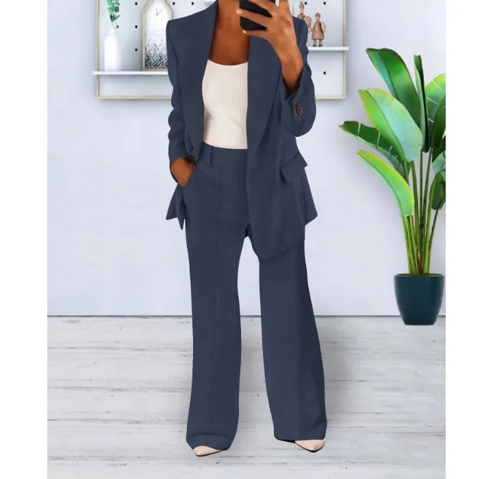 Levoire | Ensemble De Pantalon Élégant Et De Veste Pour Femmes