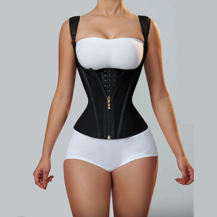 Levoire | Corset Avec Fermeture Éclair Noir