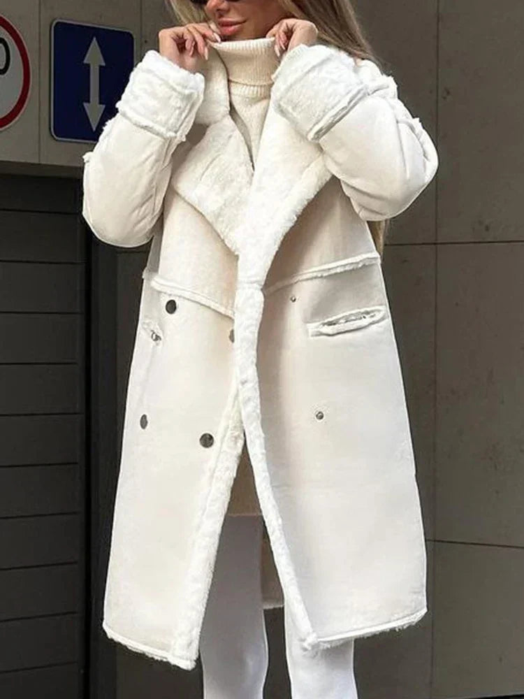 Levoire | Manteau long en fausse fourrure pour l'hiver
