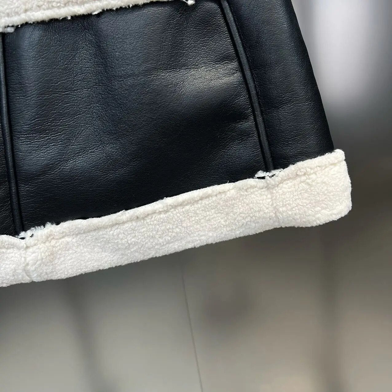 Levoire | Jupe Courte En Faux Cuir