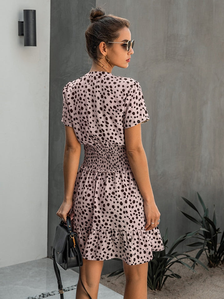 Levoire | Robe Léopard Légère Chic Été