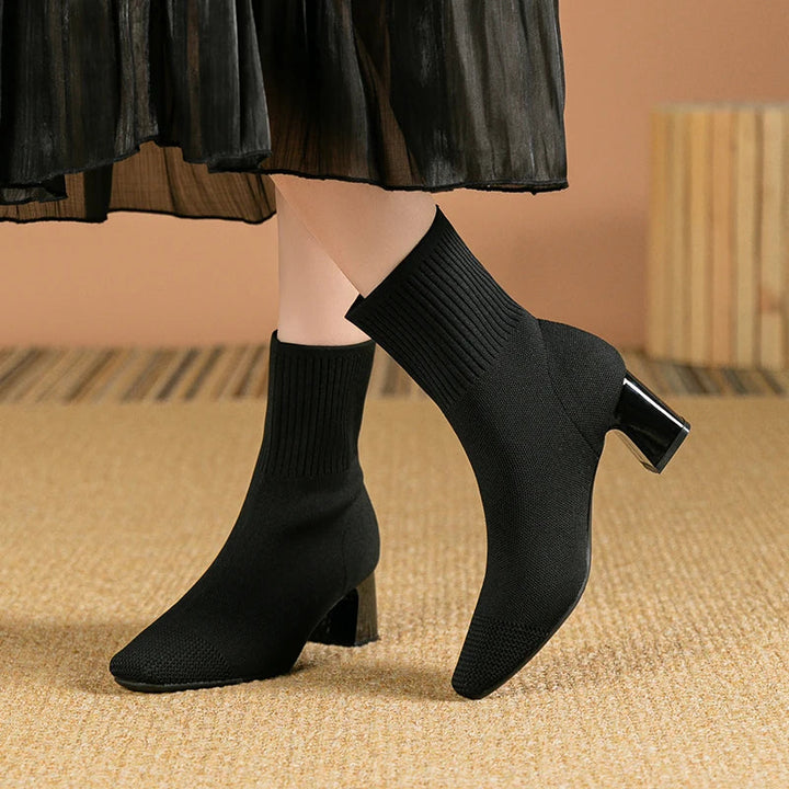 Levoire | Femmes Élégantes Bottes Insel Noir