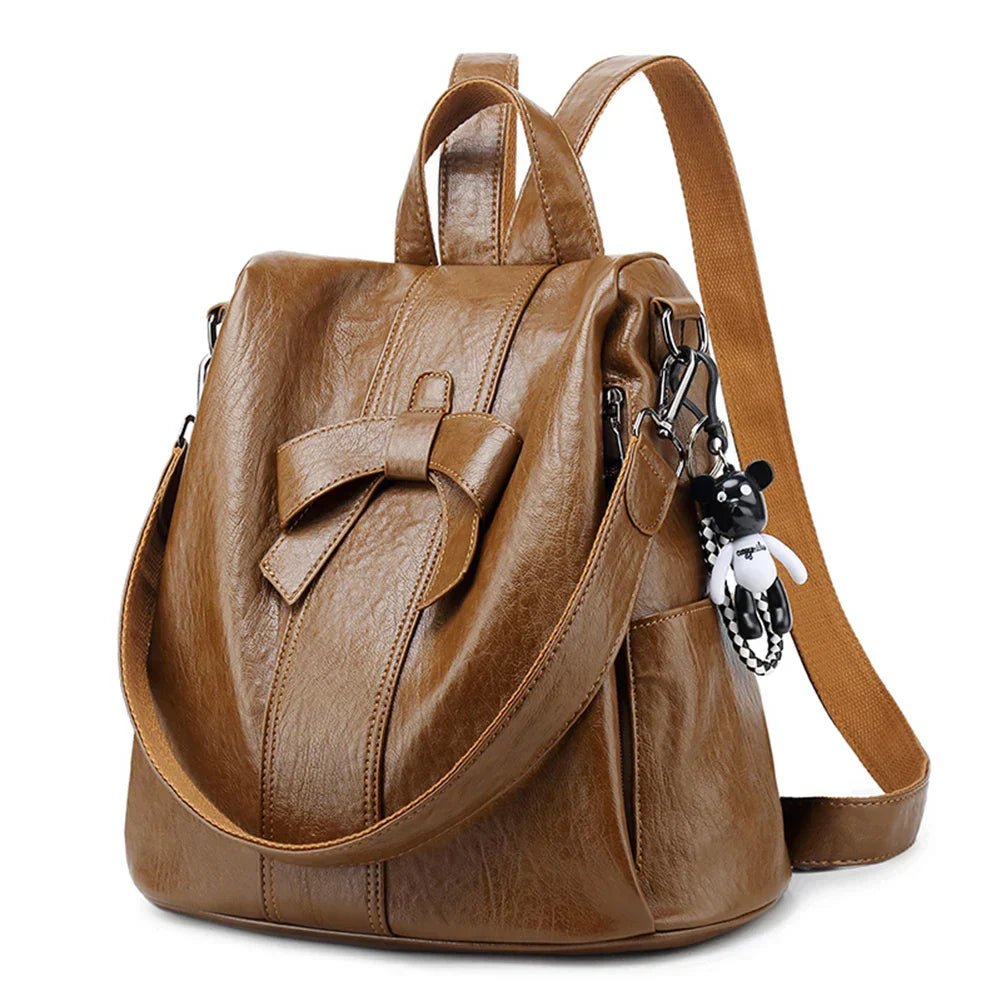 Levoire | Sac À Main Élégant Pour Femmes Avec Design À Nœud Braun