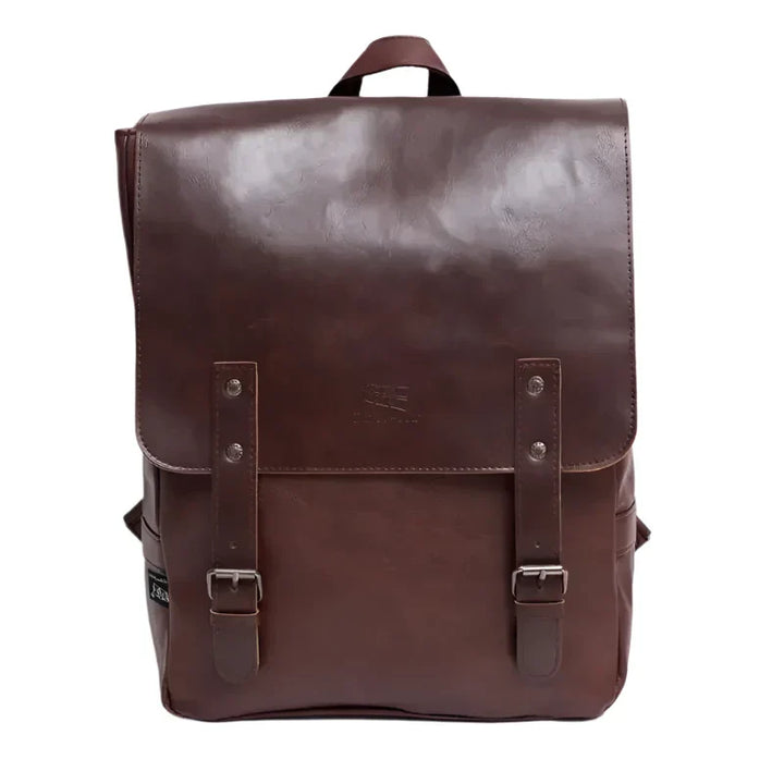 Levoire | Sac À Dos Élégant Avec Double Sangle De Transport Pour Les Voyages Et Ordinateur Portable Café Profond