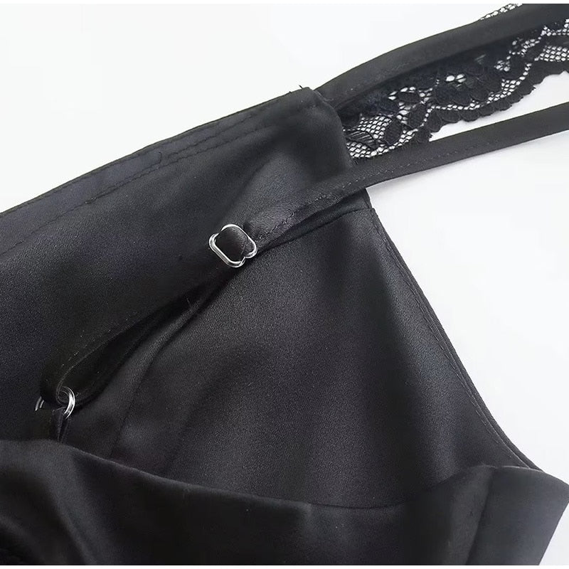 Levoire | Robe Maxi Profonde En V Sans Bretelles