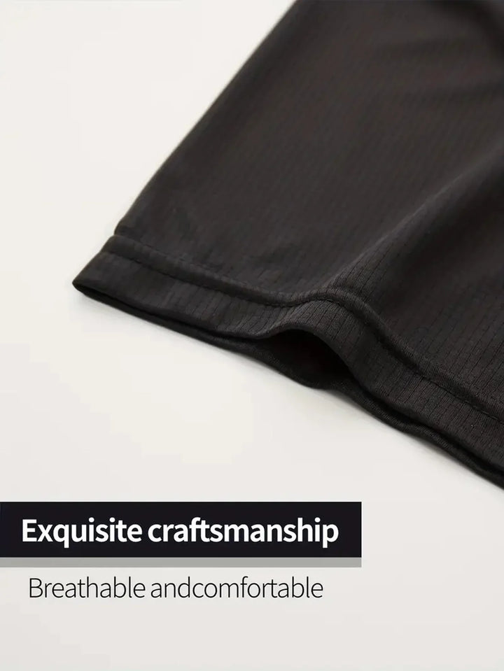 Levoire | Paquet Noir Actif Chemise À Manches Courtes Confort, Protection Et Style