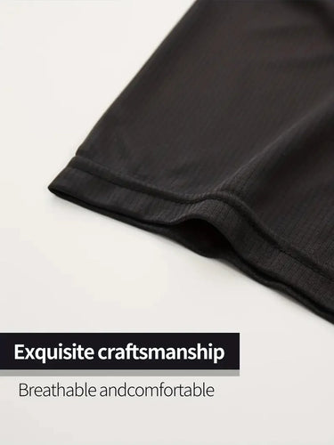 Levoire | Paquet Noir Actif Chemise À Manches Courtes Confort, Protection Et Style