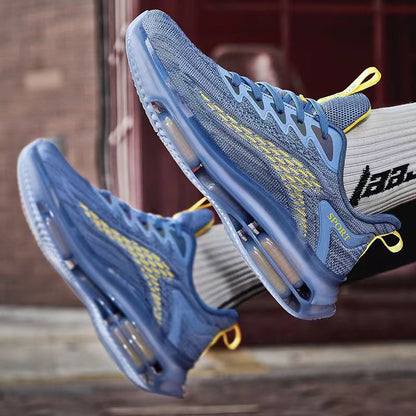 Levoire | Airflow Sneaker Baskets De Sport Élégantes Avec Double Coussin D'Air Bleu claire