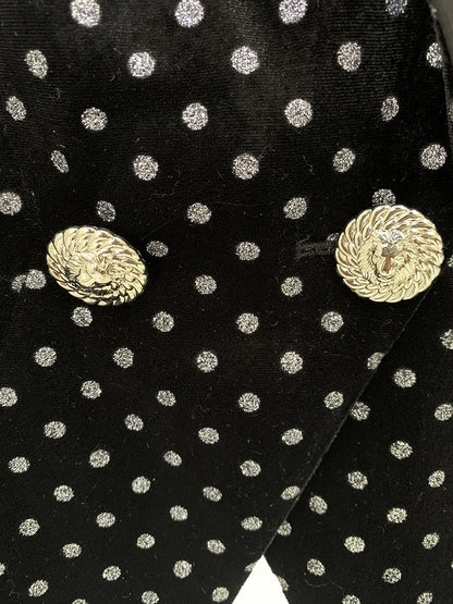 Levoire | Blazer En Velours À Pois Scintillants