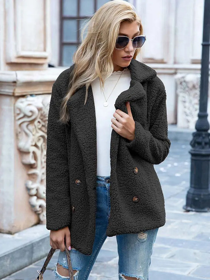 Levoire | Manteau d'automne confortable Noir