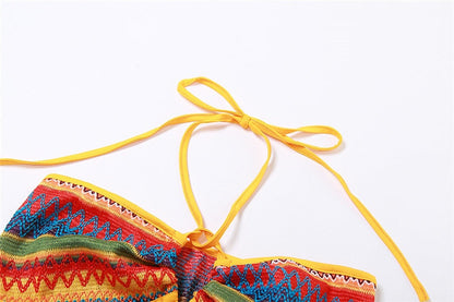 Levoire | Haut Crop Creux & Mini Jupe Deux Ensembles