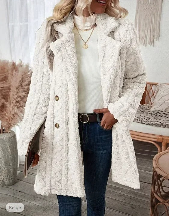 Levoire | Veste D'Hiver Confortable Et Moderne Blanc