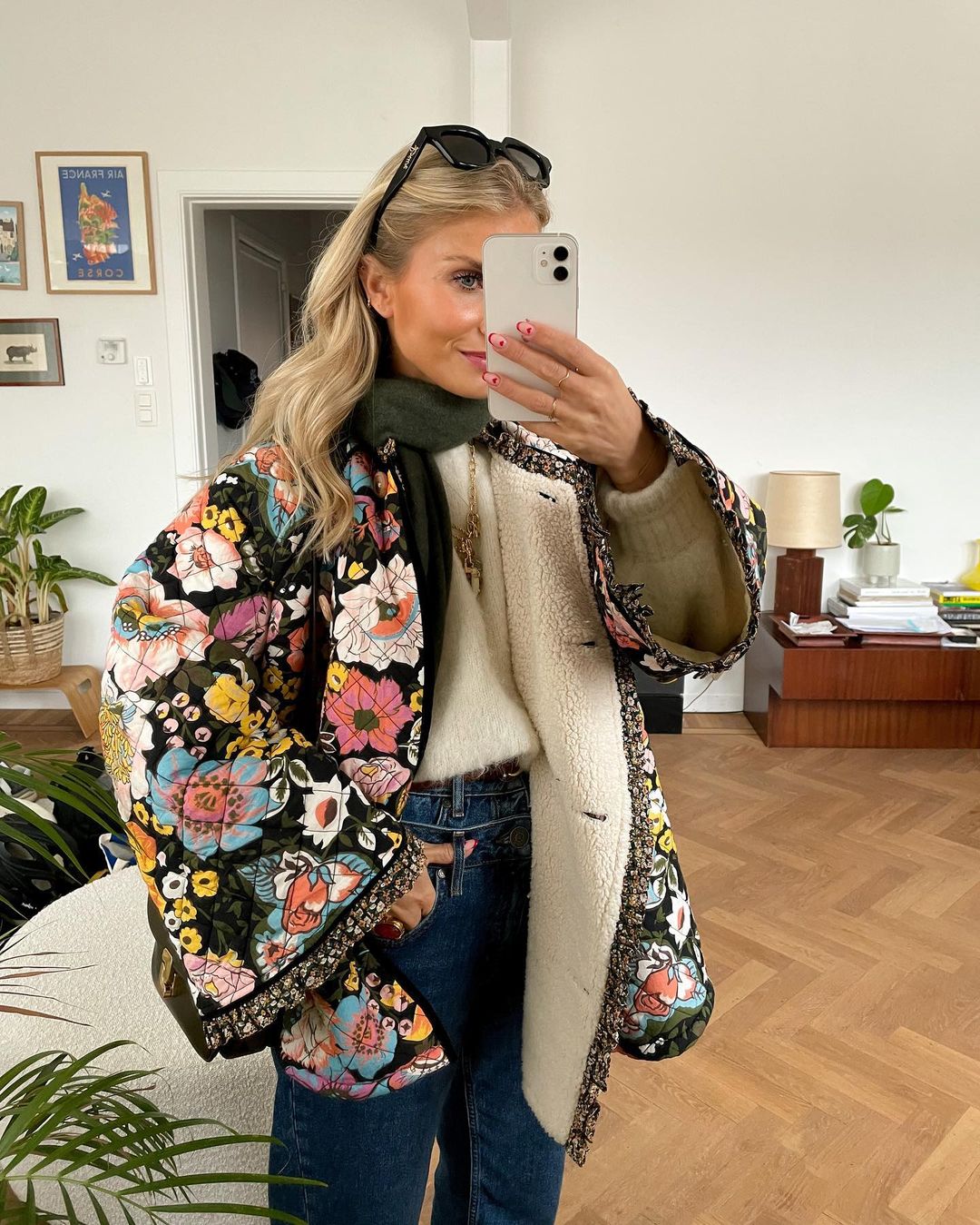Levoire | Femmes Doublé Motif Floral
