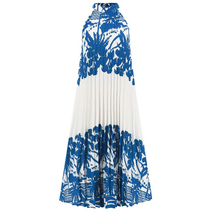 Levoire | Robe élégante avec imprimé palmier