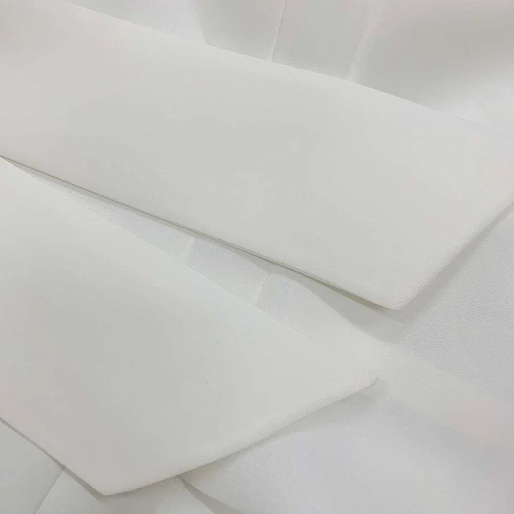 Levoire | Col Côté Bouffant Manches Courtes Robes Longues