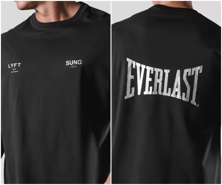Levoire | T-Shirt D'Été Confortable Et Respirant Pour Hommes Noir
