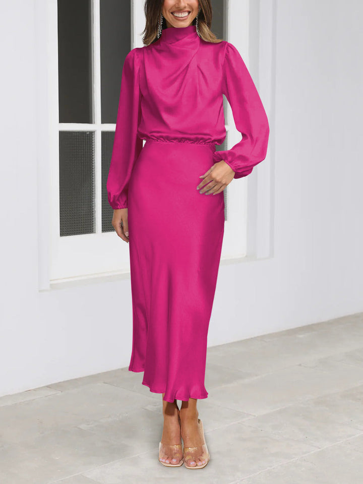 Levoire | Robe Élégante À Manches Longues Rosenrot