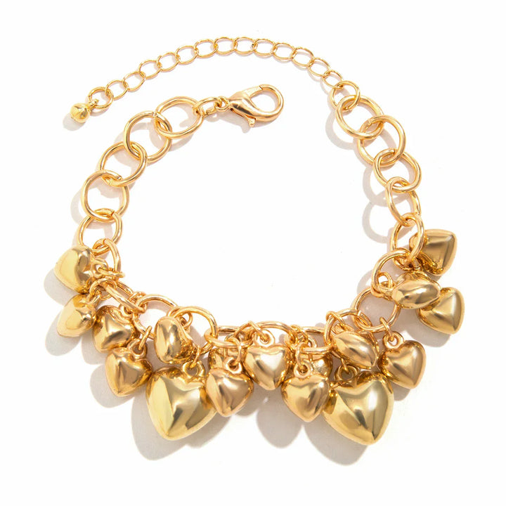 Levoire | Bracelet Chaîne Pendentif Cœur Amour Pour Femmes Ou