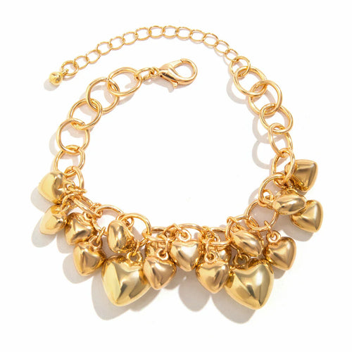 Levoire | Bracelet Chaîne Pendentif Cœur Amour Pour Femmes