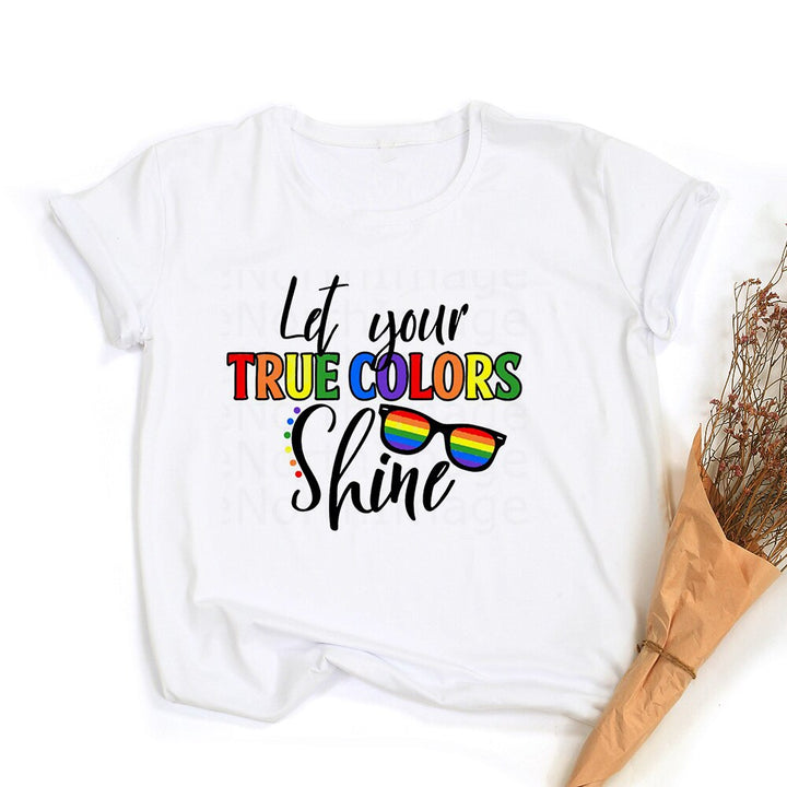 Levoire | Love Equality T-Shirt Graphique Arc-En-Ciel Lgbt Fierté Rétro Été Conception 12