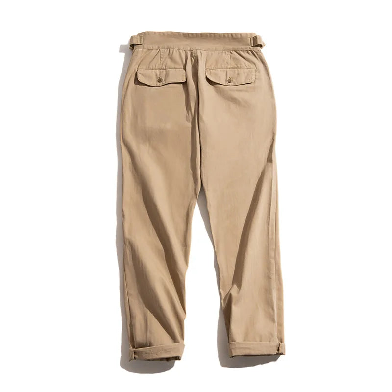 Levoire | Collecte De Vin Pantalons À Taille Haute Ajustables Pour Hommes